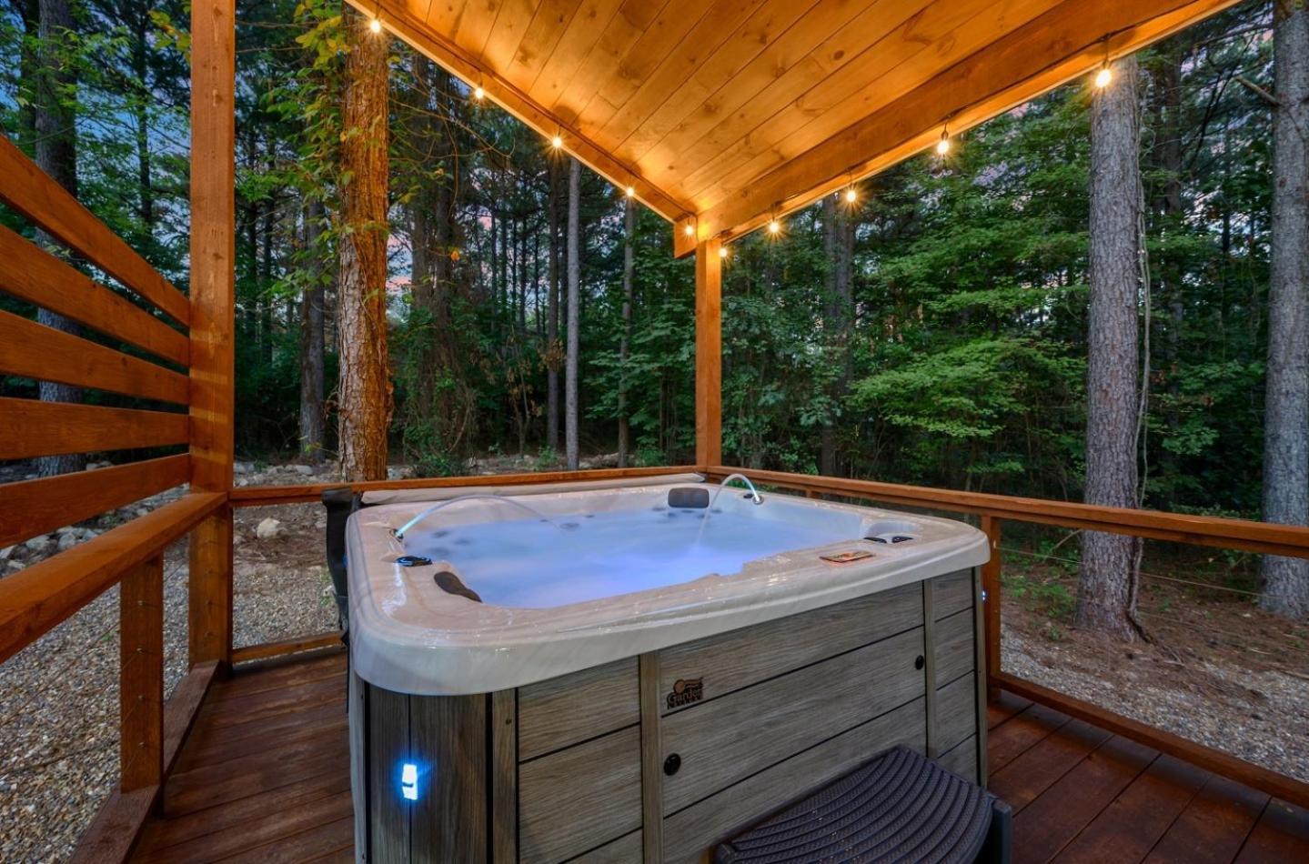 Two Knights Luxury Cabin Broken Bow Eksteriør billede