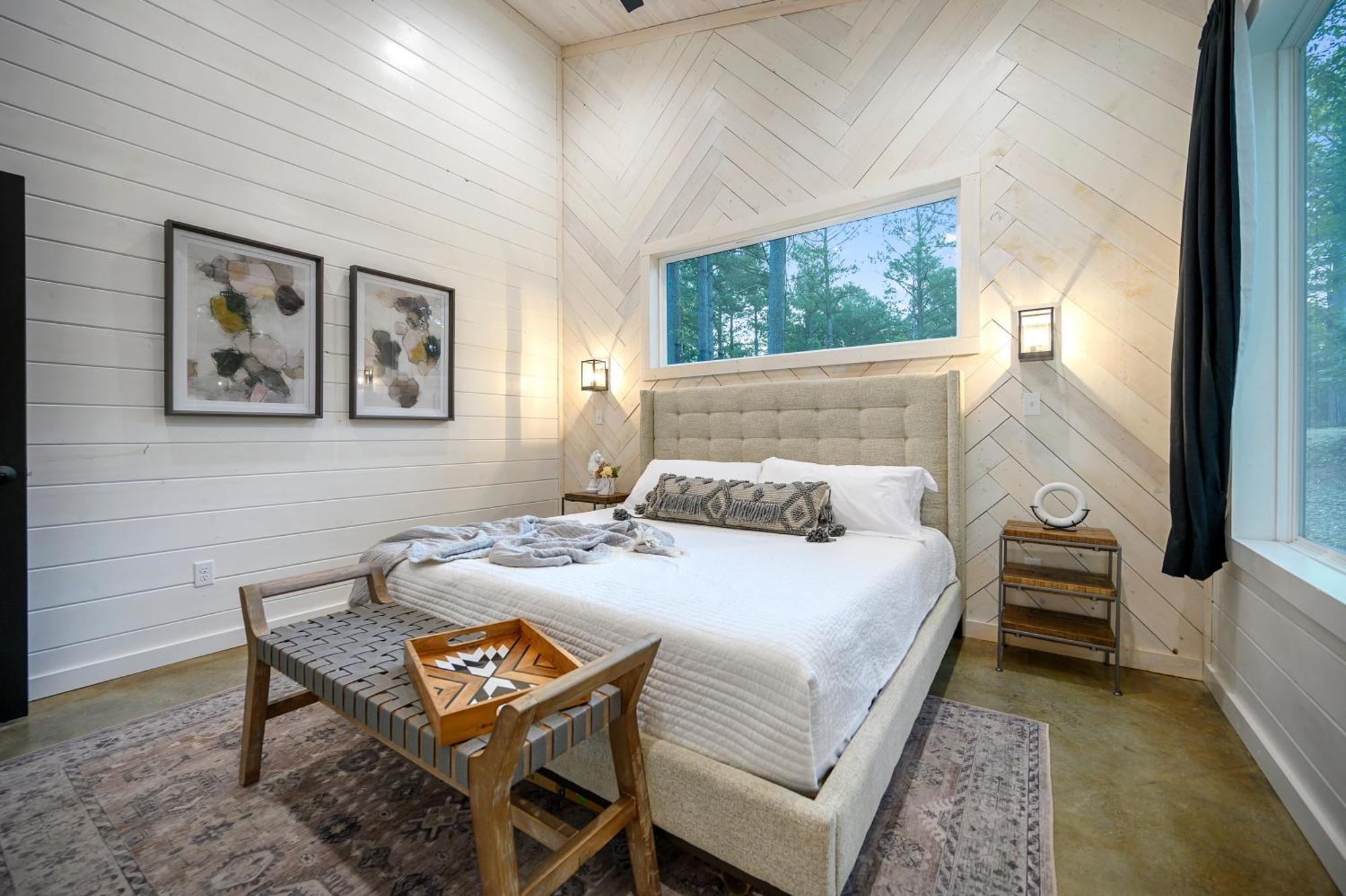 Two Knights Luxury Cabin Broken Bow Eksteriør billede