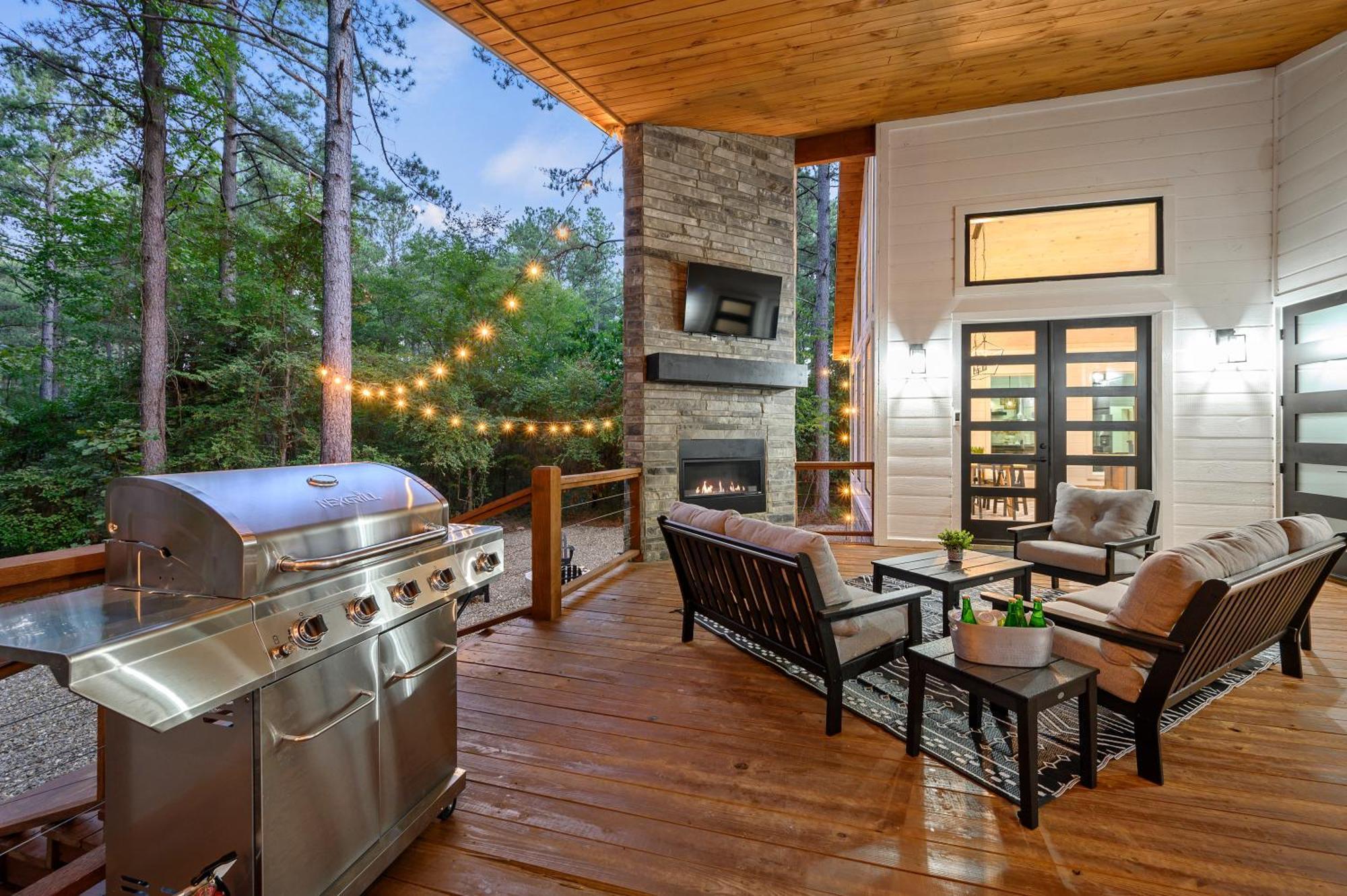 Two Knights Luxury Cabin Broken Bow Eksteriør billede
