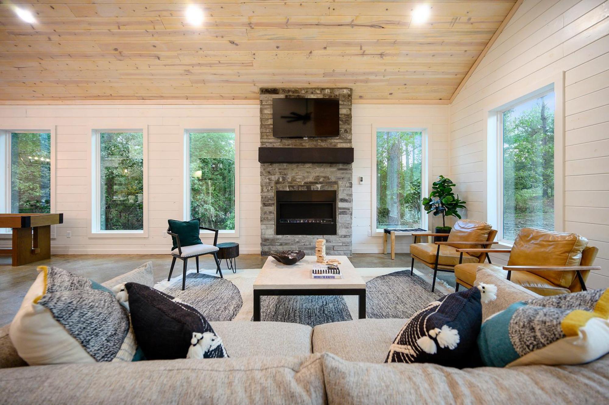 Two Knights Luxury Cabin Broken Bow Eksteriør billede