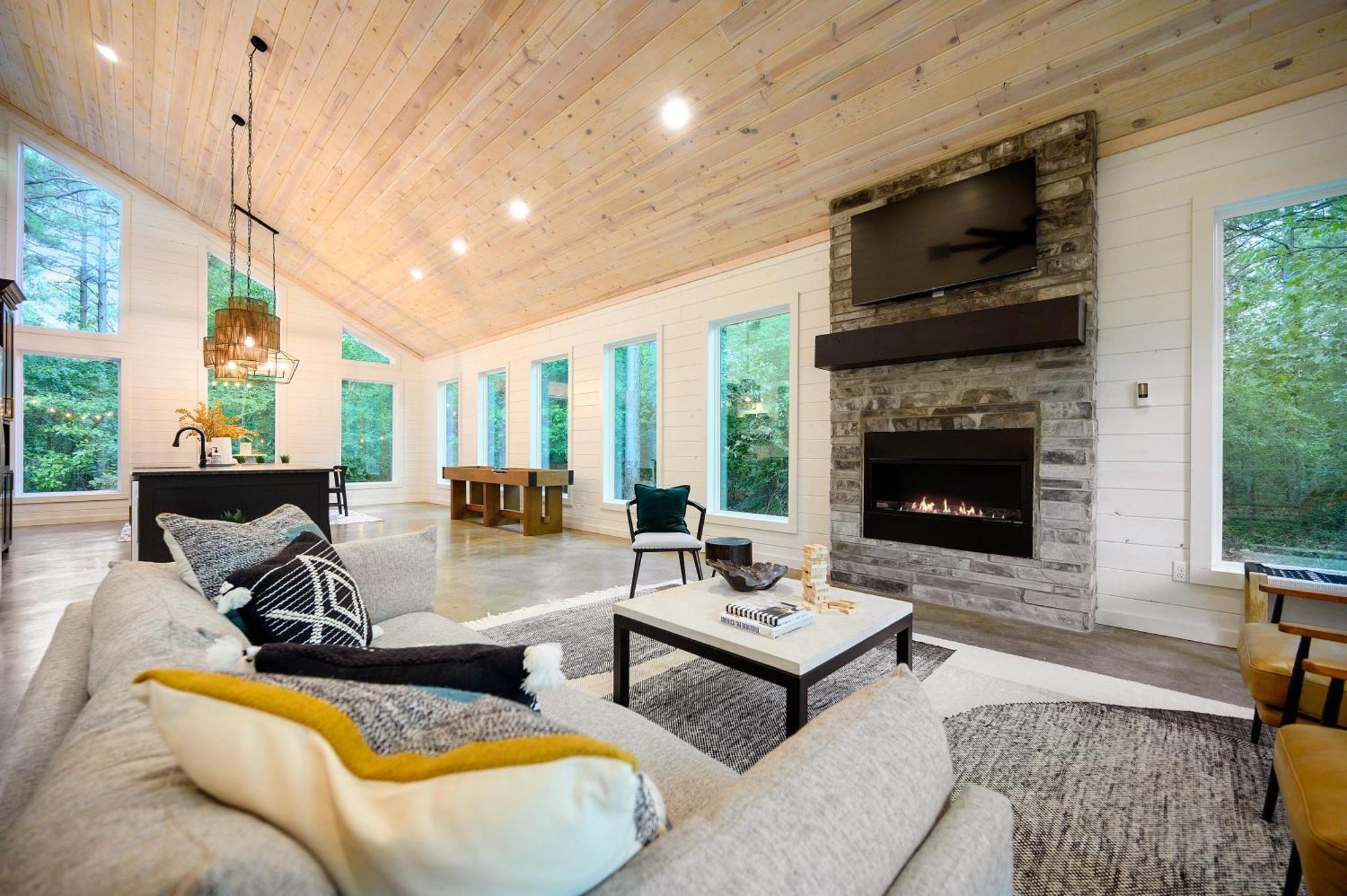 Two Knights Luxury Cabin Broken Bow Eksteriør billede