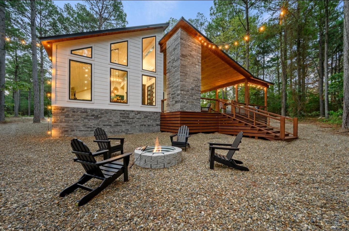 Two Knights Luxury Cabin Broken Bow Eksteriør billede